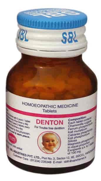 SBL Denton Homeopathic Tablet