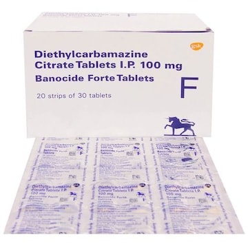 Diethylcarbamazine Tablet - Diethylcarbamazine Pill Price Starting From Rs  4/Box. Find Verified Sellers in Hyderabad - JdMart