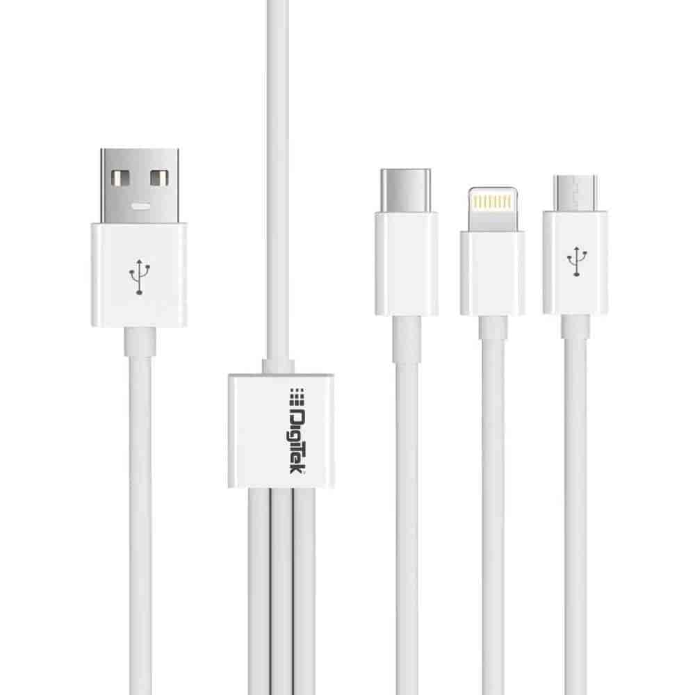 DigiTek DC1M 3-1NEW Data Cable (White)