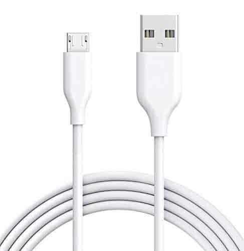 DigiTek Fast charging Micro USB Cable DC1M MU 2A (White)