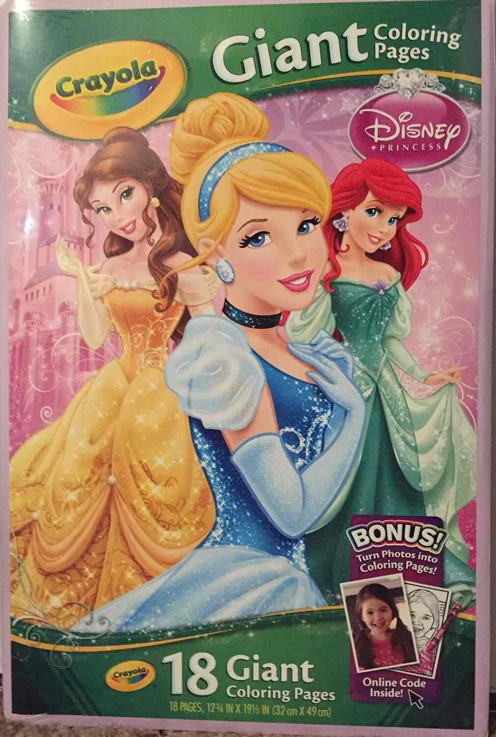 Buy Disney Princess Giant Coloring 18 Pages Disney Princess Features Price Reviews Online In India Justdial