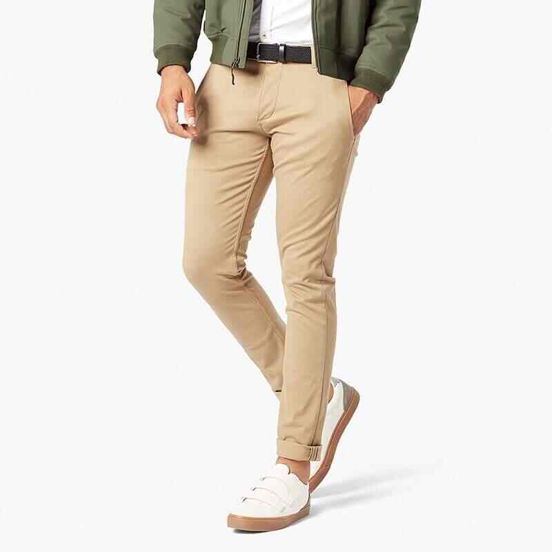 dockers alpha khaki supreme flex