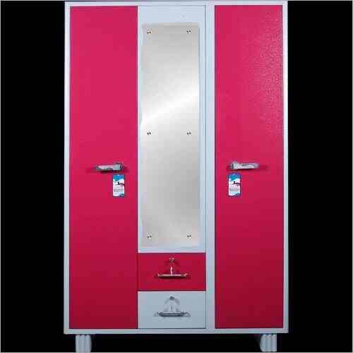 Double Door Steel Almirah With Mirror Get Best Price from Manufacturers Suppliers in India