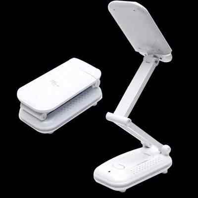 Dp 6001 18 Led Rechargeable Desk Lamp Foldable Reading Light Dp 6001 18 Led Rechargeable Desk Lamp Foldable Reading Light With Ice Blue Night