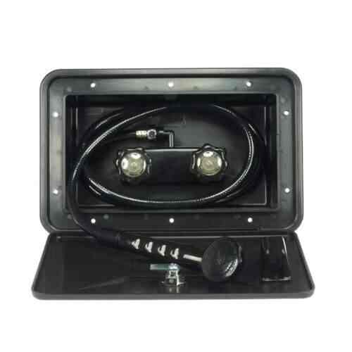 Buy Dura Faucet Df Sa170 Bk Rv Exterior Shower Box Kit In Black
