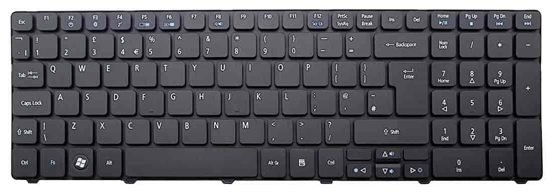 NEW ASUS G60J G60Jx G60Vx series US keyboard Black