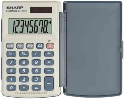 SHARP EL-243S Personal Calculator