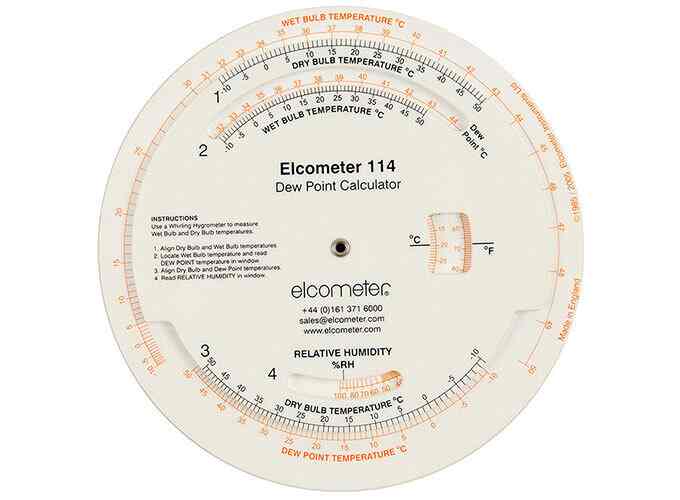 Dew point metre online