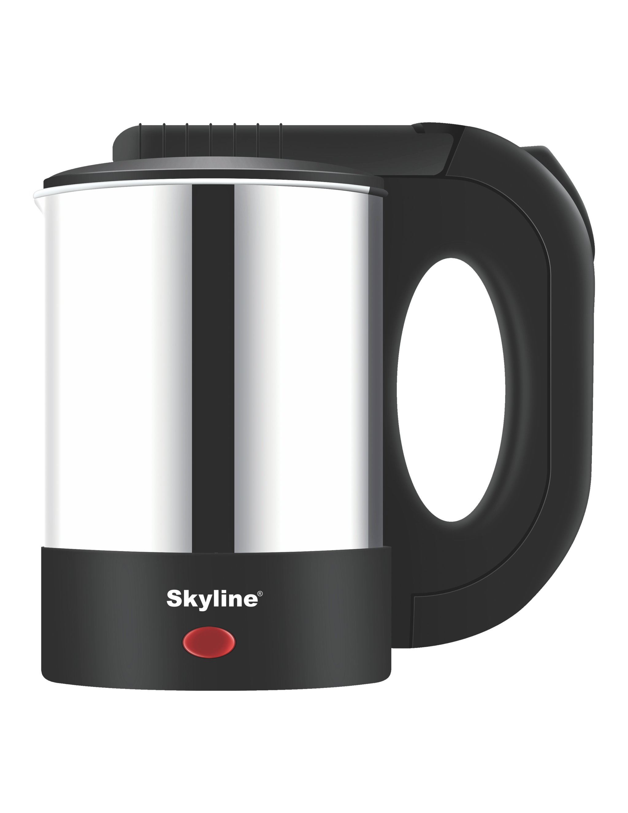 Skyline Water Tea Soups Black White Electronic Kettle Get Best Price