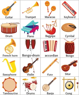 “GIGS”BOX DVD Musical Instruments - Vibrant, Expressive, Quality