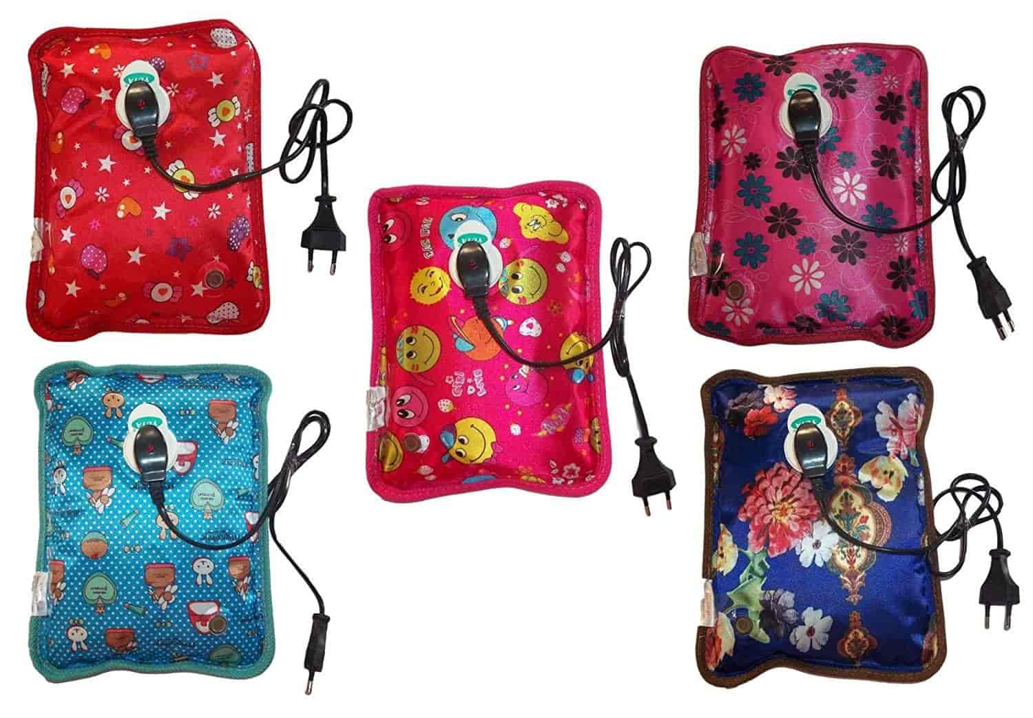 Electric Cordless Heating Pad Gel Bag Warmer Hot Water Pillow Bag