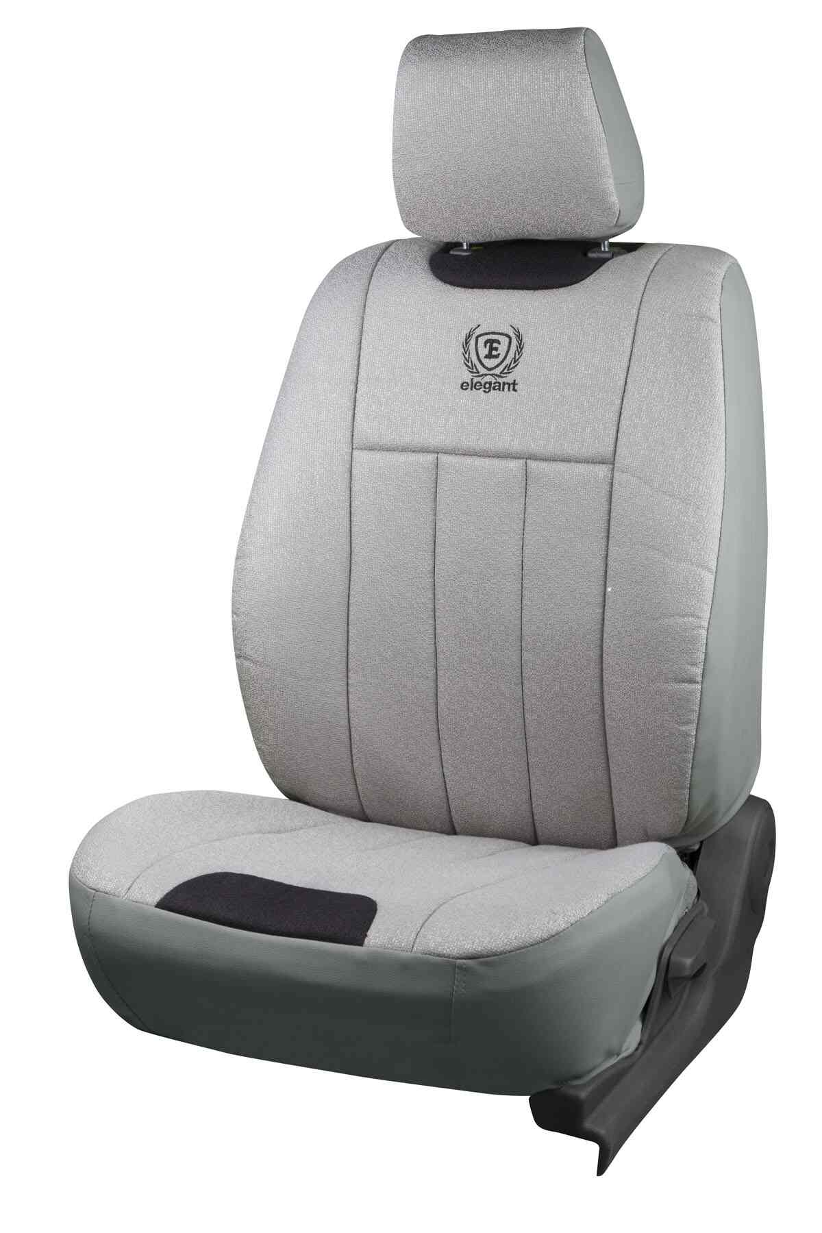 Elegant Chetak Raftar Car Seat Cover Grey