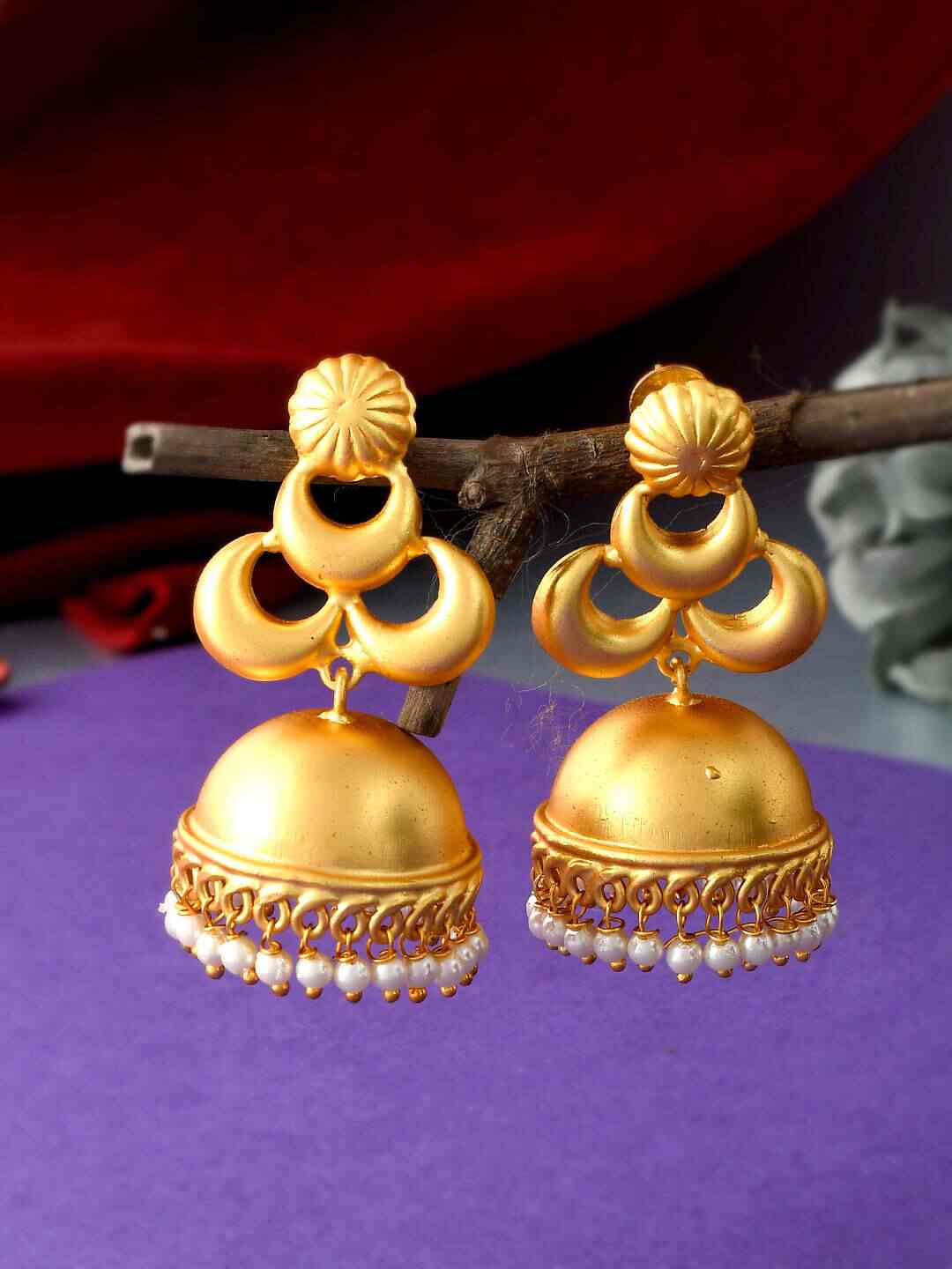 Ear Top Sone Ki Baaliyan Ear Top Gold Ear Ring Price Starting From Rs 34 000 Gm. Find Verified Sellers in Tirupur JdMart