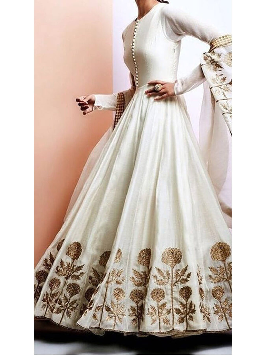 Faux Georgette White Anarkali Suit Set in Ahmedabad - Dealers, Manufacturers & Suppliers -Justdial Faux Georgette White Anarkali Suit Set in Ahmedabad - Dealers, Manufacturers & Suppliers -Justdial