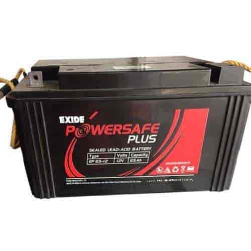 EXIDE Battery 12V/65 AH SMF Sawan Aircon 13 Inverter Batteries