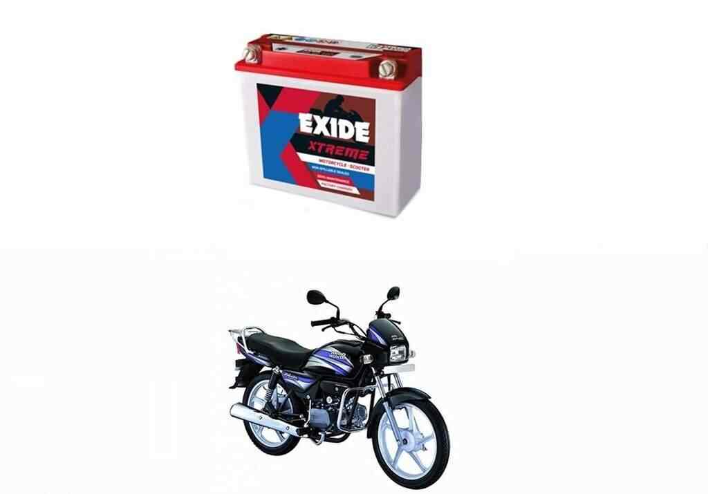 exide battery for hero splendor pro price