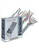 FINOLEX 0.5x3P PE Insu.Telephone Cable GRY 90M