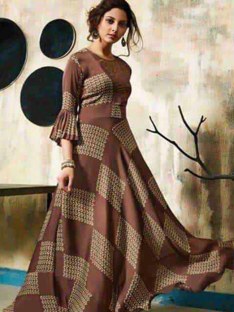 gown type kurti
