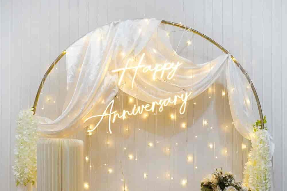 Flower Decoration for Anniversary