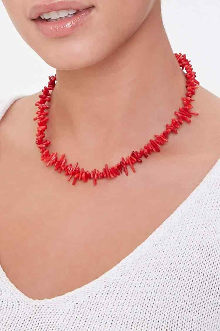 Forever 21 shell necklace clearance