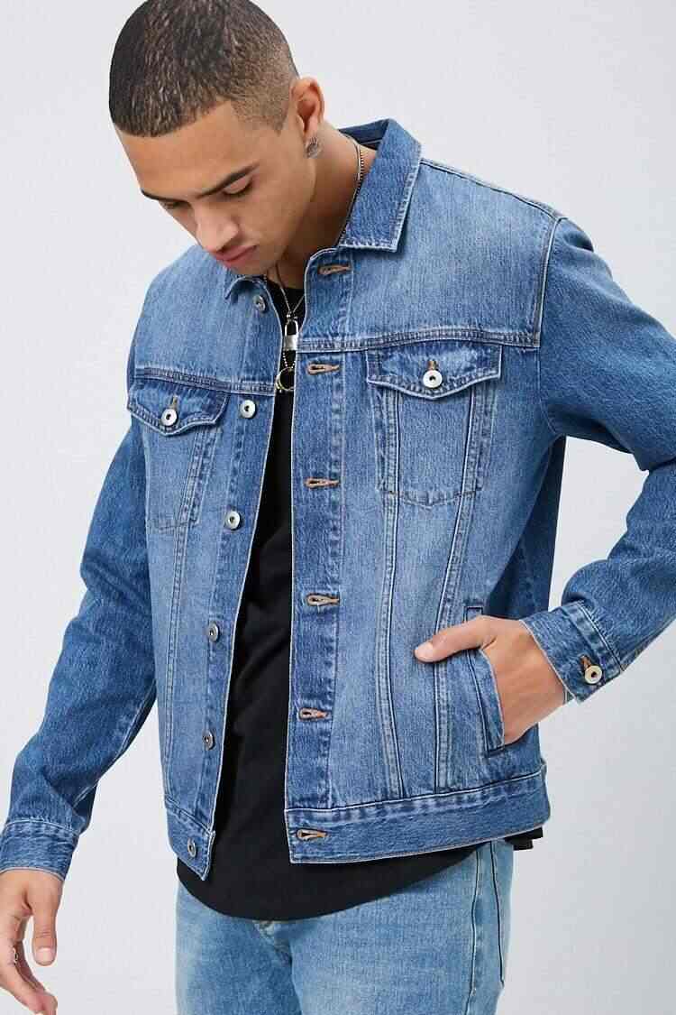 Classic Denim Jacket (Dark Denim 