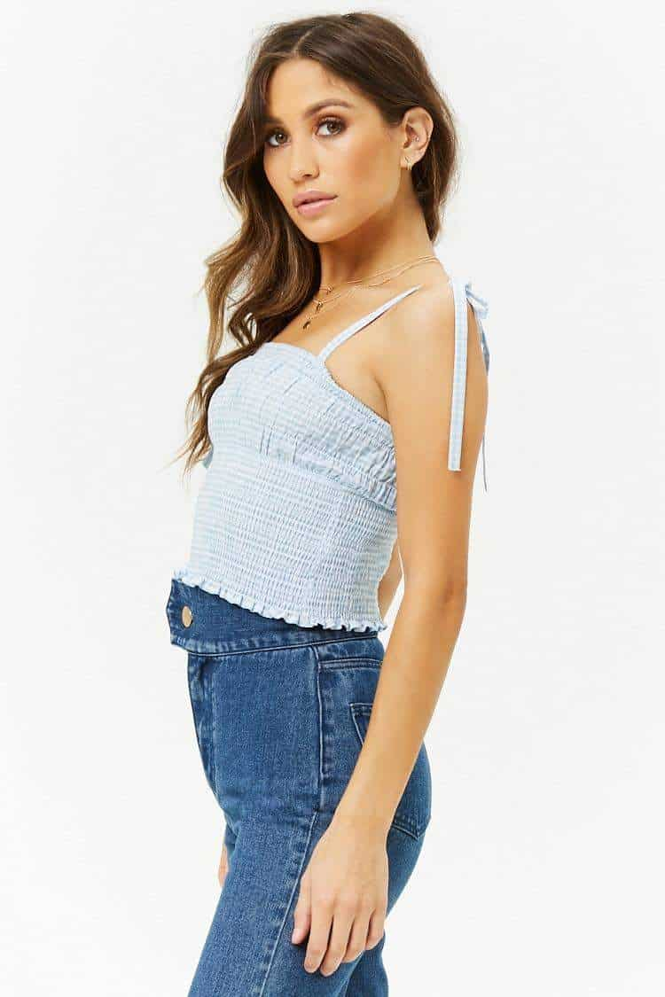 Light blue top forever hot sale 21