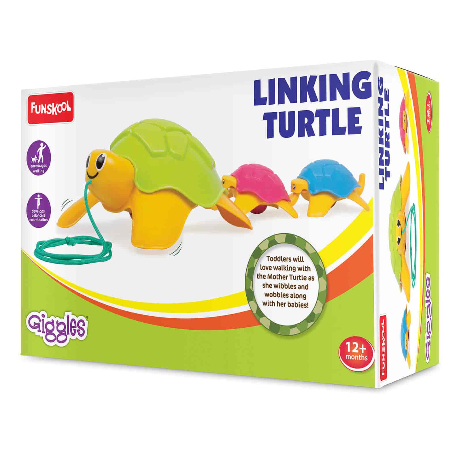 Funskool Linking Turtle Toy