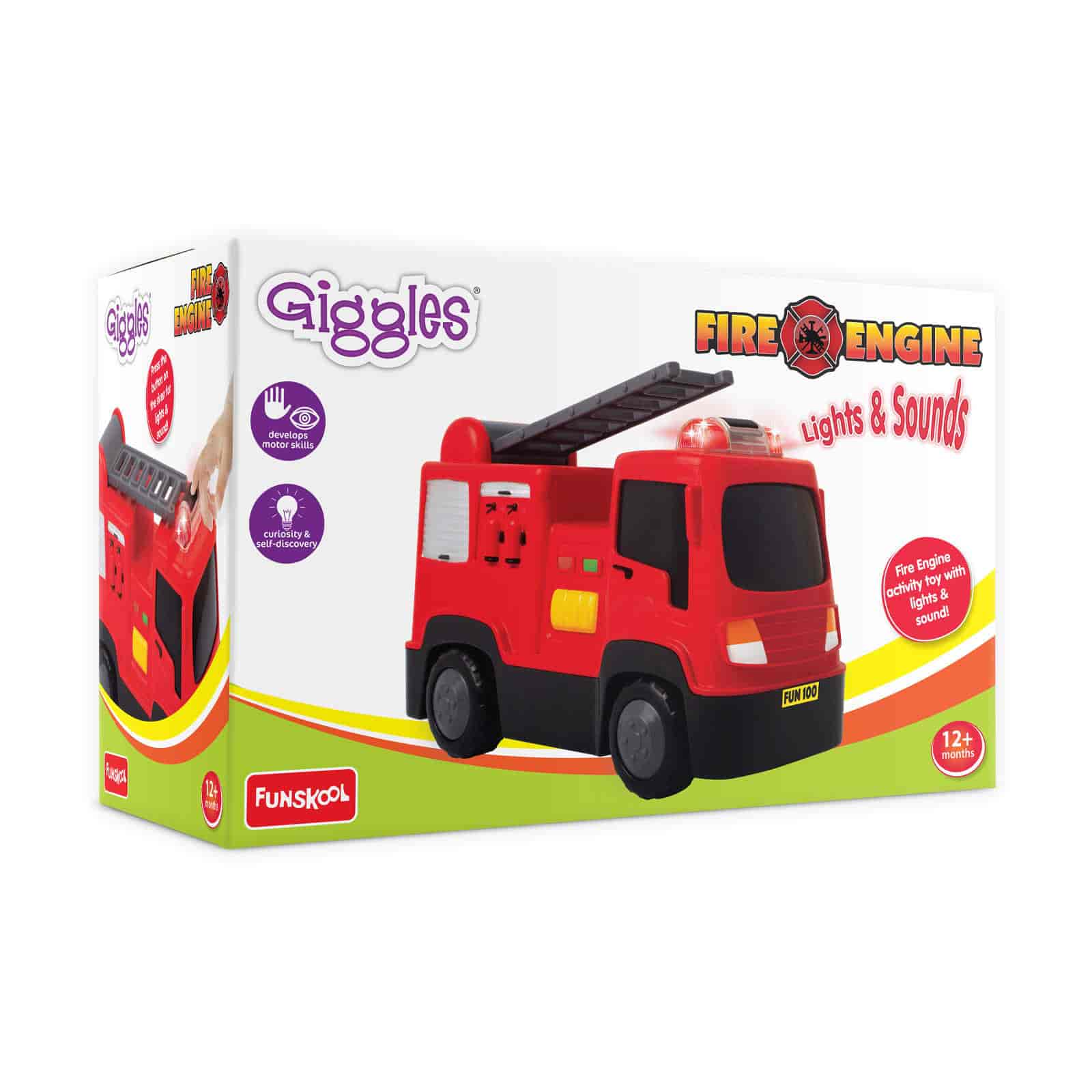 Funskool Giggles Fire Engine Toy