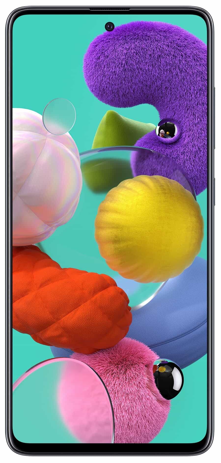 SAMSUNG Galaxy A51 (RAM 6GB, 128GB, Prism Crush Black)