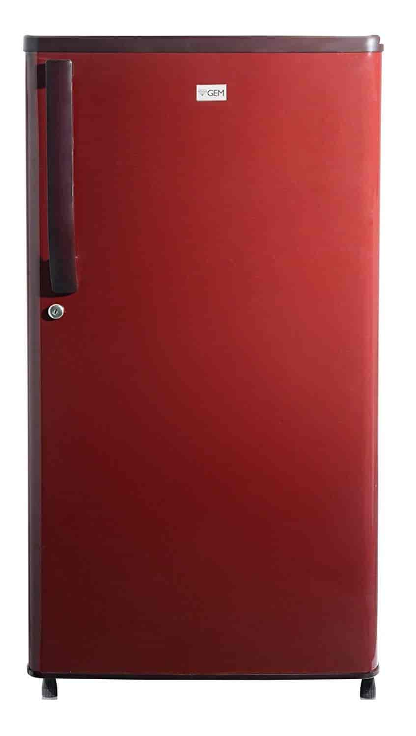 Gem 2 Star Single Door Burgundy Red Refrigerators in Tumkur Dealers