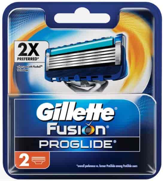 Gillette Fusion Proglide Manual Razor Blades 2 Count