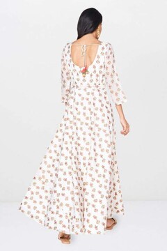 Global Desi Off White Maxi Price Starting From Rs 4,699 | Find Verified  Sellers at Justdial