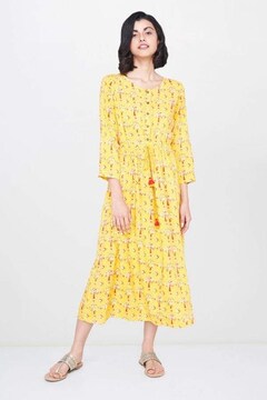 Global Desi L Yellow Ethnic Kurta - Global Desi L Yellow Ethnic Kurti Price  Starting From Rs 1,551. Find Verified Sellers in Surat - JdMart