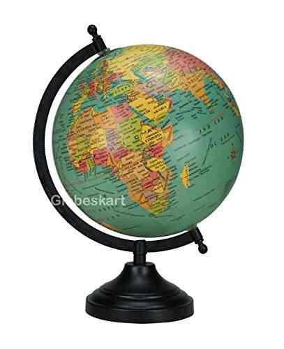 Buy Globeskart Educational Antique Globe With Black Matt Arc And