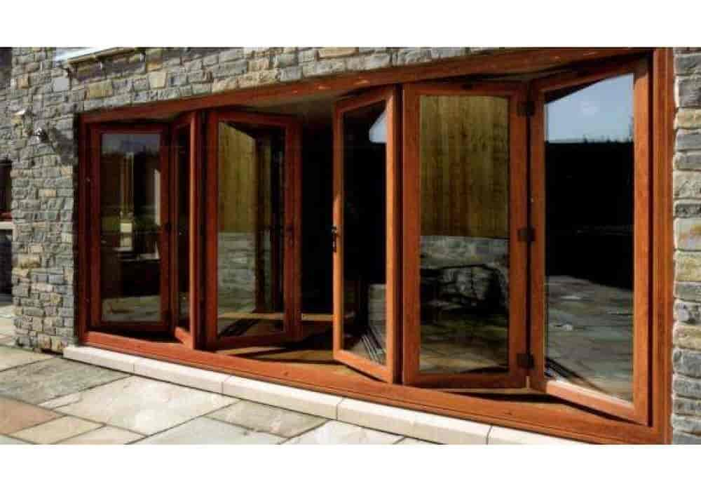 Folding Teak Wood Main Door - Folding Teak Wood Darwaja