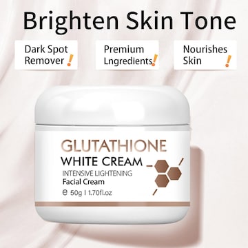 best glutathione face cream for skin whitening Glutathione Face Cream Glutathione Whitening Cream Facial Dark Spots  Remover Face Moisturiser Anti-Aging Face Cream Face Cream for Sensitive  Skin Anti main image 1