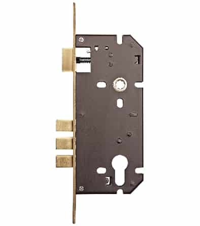 Godrej Euro 240 Mm Lock Body 3 Bolt Mortise Lock Brass Features