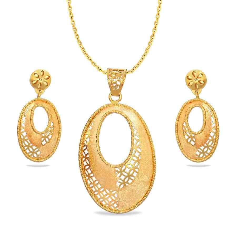Gold Jewellery Pendant Set in Jaipur at 