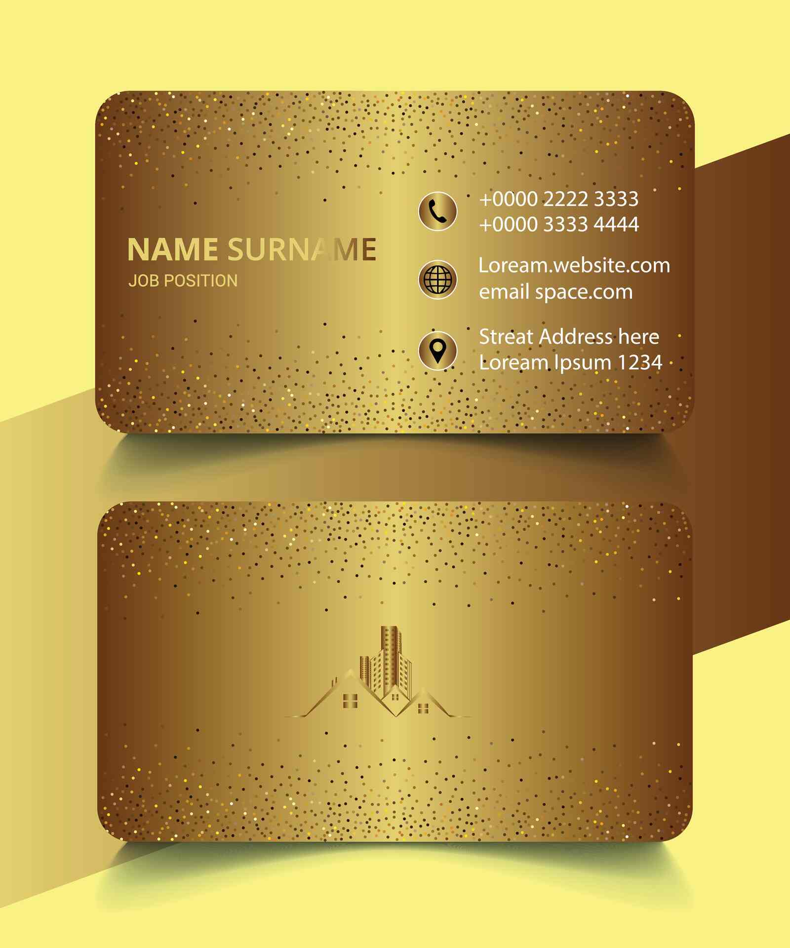 Golden Business Card in Jhunjhunu - Dealers, Manufacturers