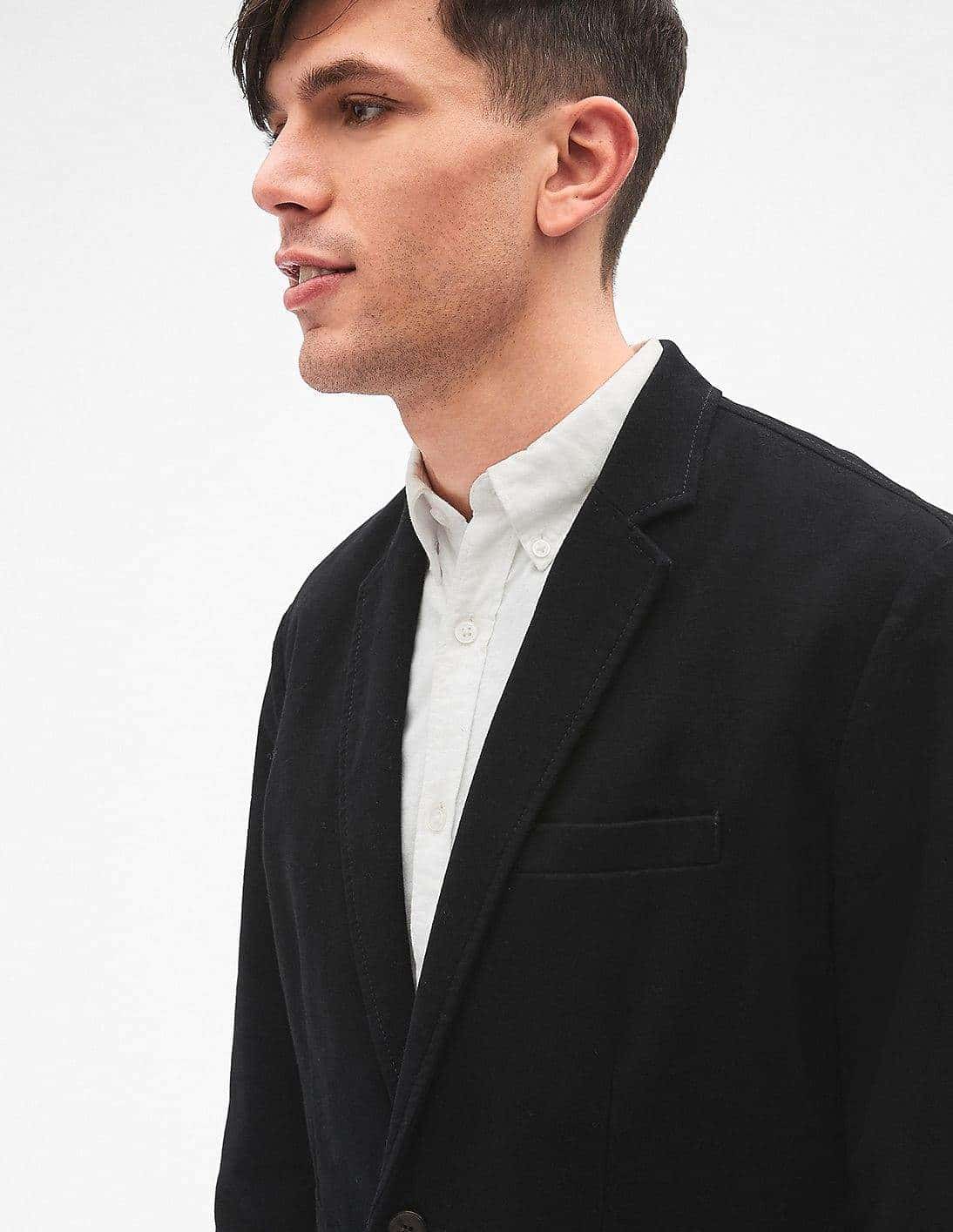gap black blazer