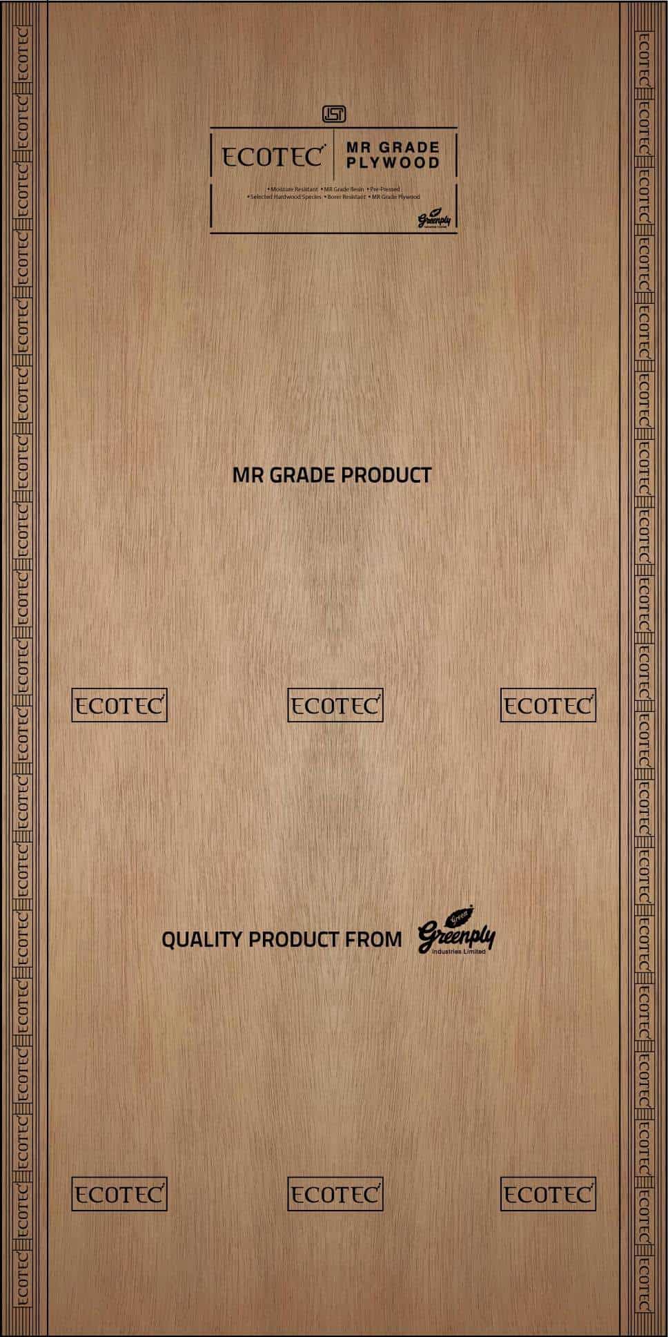 Greenply Ecotec Mr Grade Plywood (6 mm)