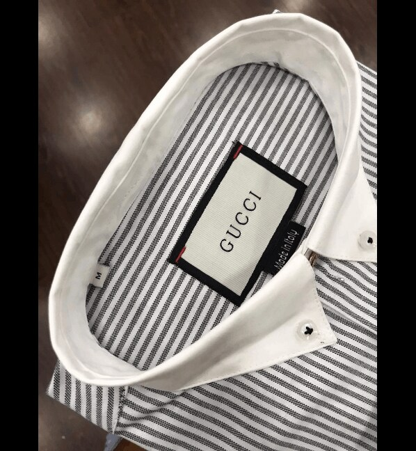 Gucci White Blue Mens Shirts Get Best Price from Manufacturers Suppliers in India