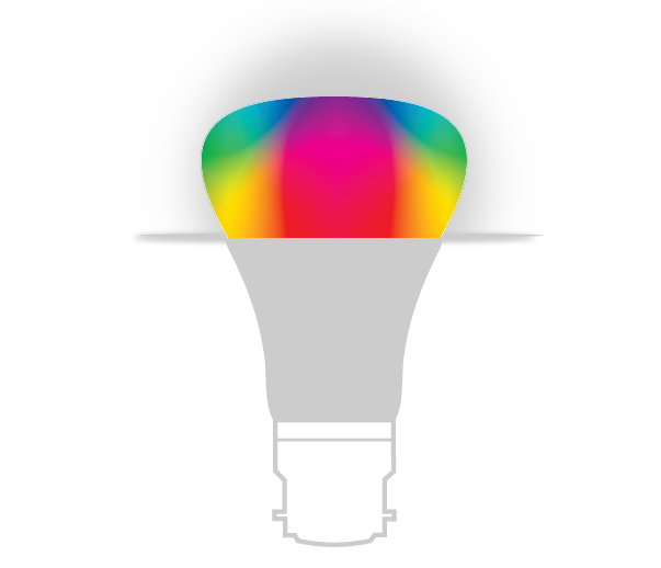 HALONIX LED Bulb Prizm 10 Watts Millions Colour