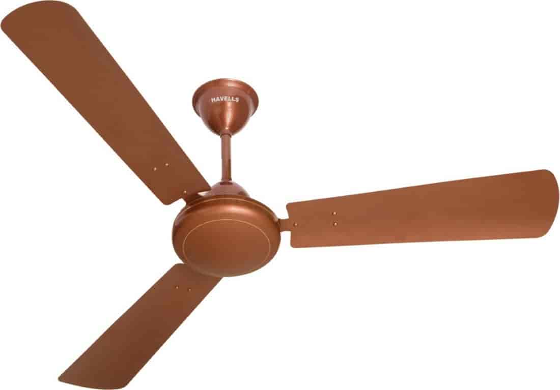 HAVELLS SS-390 Metallic 1400 mm 3 Blades Ceiling Fan (Sparkle Brown)