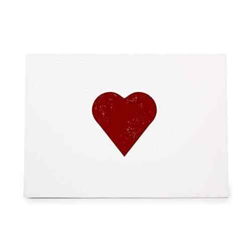 Heart Play Luck Style 7665 Rubber Stamp Shape Heart Play Luck Style 7665 Rubber Stamp Shape Great For Sbooking Crafts