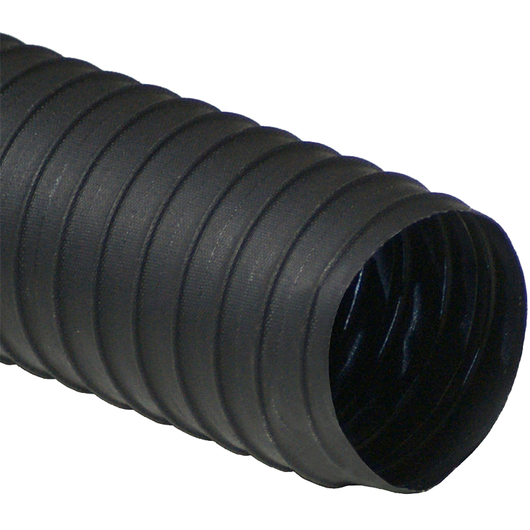 13.8ft Black Corrugated Plastic Conduit Tubing - 5mm Inner, 7mm Outer Diameter