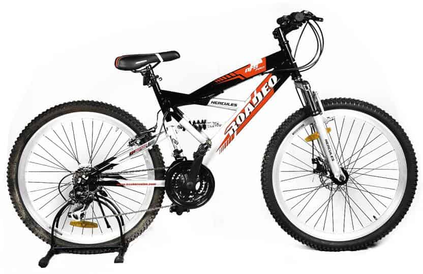 Hero RX1 24T Single Speed Mountain Bicycle Black Blue in