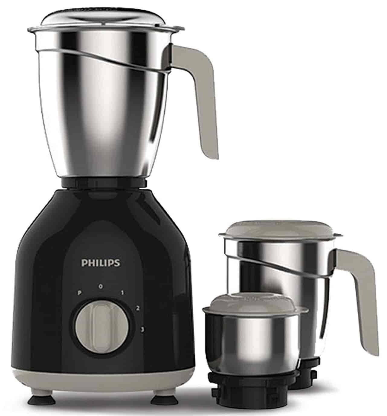 PHILIPS Daily Collection HL7756/00 750W Mixer Grinder (Black, Grey)