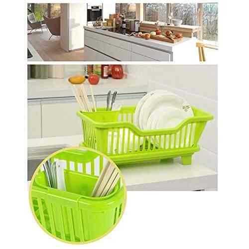 Buy Home Kitchen Dish Drainer Rack Drying Tray Sink Holder