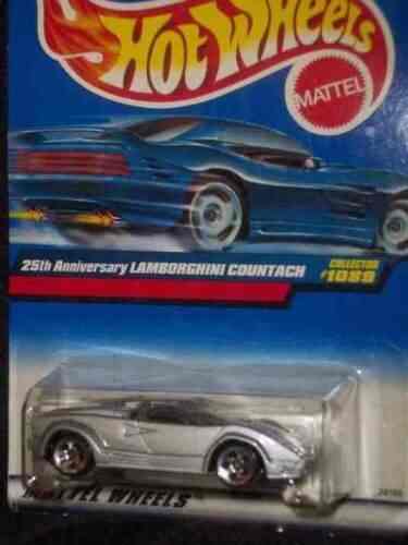 hot wheels lamborghini countach 25th anniversary